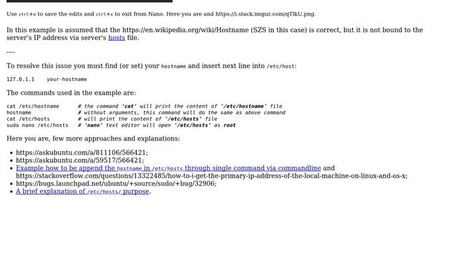 Ubuntu: When I run a sudo command it says unable to resolve host (3 Solutions!!) смотреть онлайн