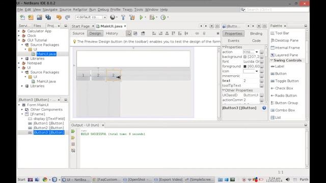 Learning Java : GUI Calculator Part 1 смотреть онлайн