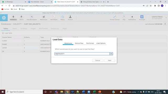 Snowflake New Batch day1 class vidio # 9866955524 смотреть онлайн