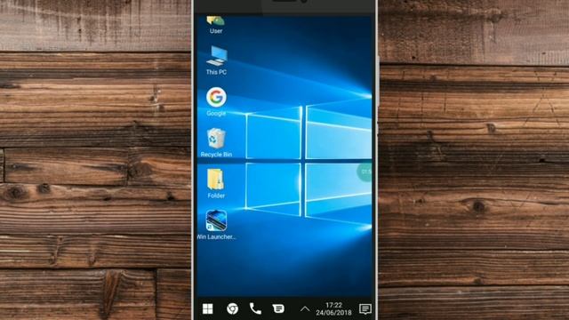 COMO TENER WINDOWS 10 EN ANDROID (LAUNCHER) / 2018 смотреть онлайн