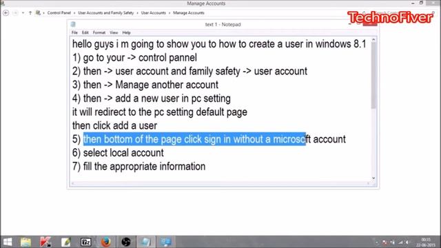 Create User In Windows 8/8.1/10 || Windows user || Windows Account || Guest Account смотреть онлайн