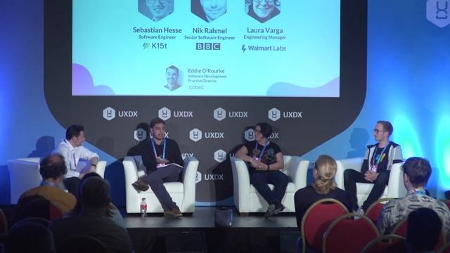 Going Serverless Panel Discussion, UXDX 2019 - Insights from BBC, Walmart Labs, k15t and Codec. смотреть онлайн