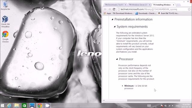 Setting up a virtual environment for Windows Server 2012, installation tutorials part 1 смотреть онлайн