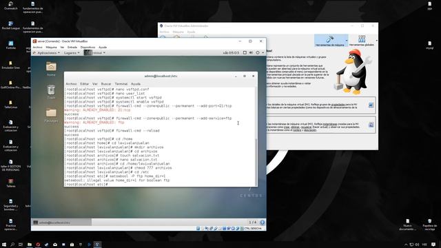 vsftpd conexion entre maquinar virtuales centos 7 смотреть онлайн