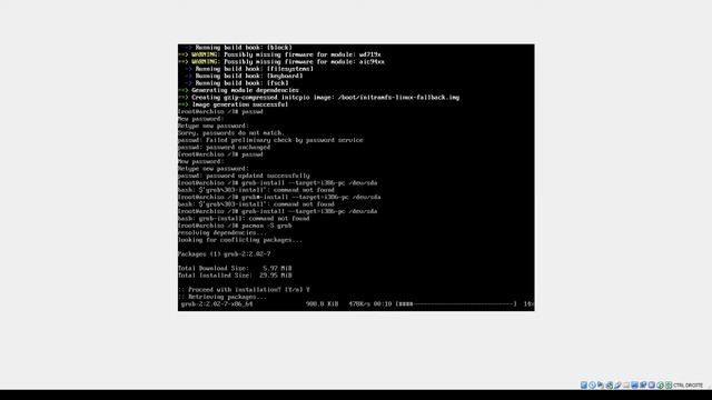Installation Archlinux смотреть онлайн
