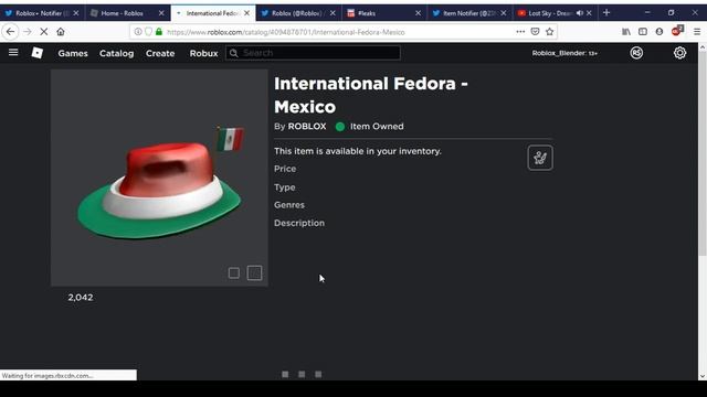 How To Get International Fedora - Mexico | Roblox смотреть онлайн