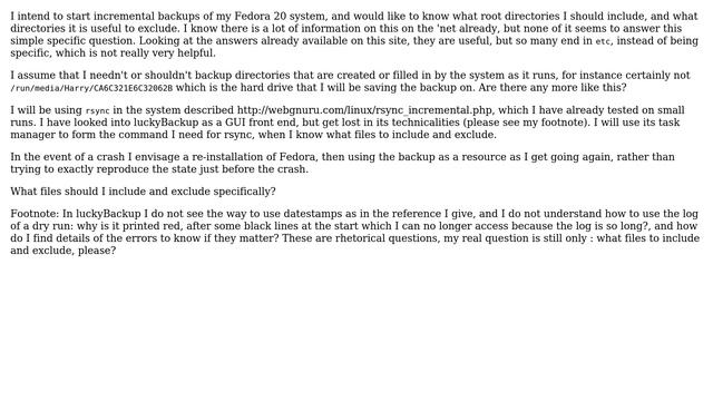 Unix & Linux: What root directories should I back up? (2 Solutions!!) смотреть онлайн