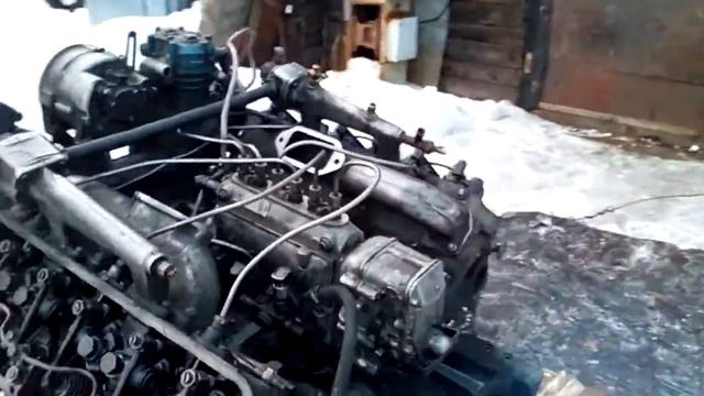 ЯМЗ-236 первый запуск после переборки смотреть онлайн