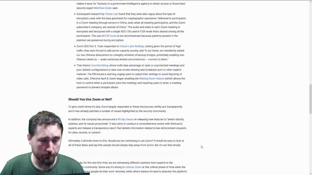 Zoom Security Vulnerabilities - Security Update 2020 April 10, 2020 смотреть онлайн