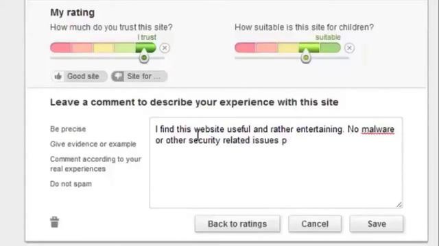 How to post a review using WOT (Web of Trust) смотреть онлайн