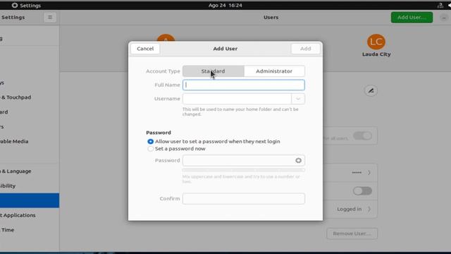 How to Create Users in Ubuntu Terminal and GUI смотреть онлайн