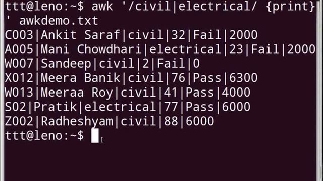 Basics of awk - Nepali смотреть онлайн