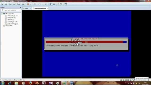 Cara mudah instalasi debian RAID 5 смотреть онлайн