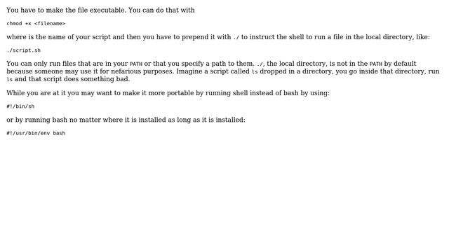 Unix & Linux: How to execute a bash script? (3 Solutions!!) смотреть онлайн