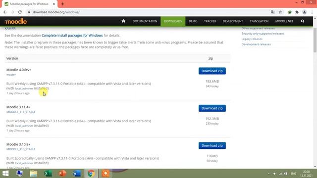 MOODLE 3.11 платформаси онлайн юклаб олиш (MOODLE KURS 1-dars) смотреть онлайн