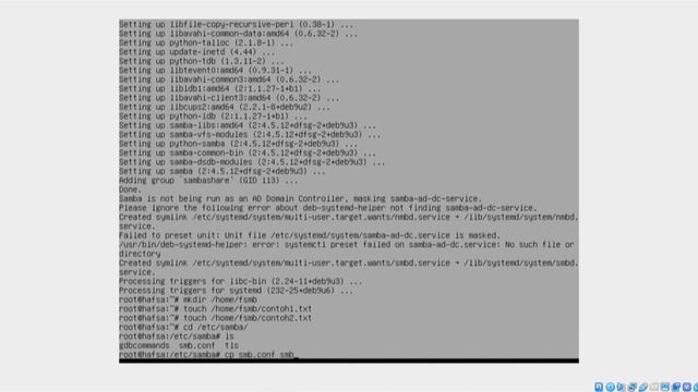 KONFIGURASI SAMBA SERVER DI DEBIAN 9 PADA VIRTUAL BOX смотреть онлайн
