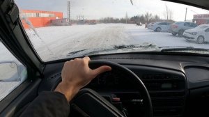 2006 LADA SAMARA POV TEST DRIVE