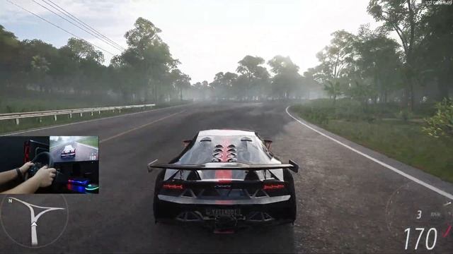 1200 HP LAMBORGHINI SESTO ELEMENTO FE Forza Horizon 5 (Steering Wheel) Gameplay #2 смотреть онлайн