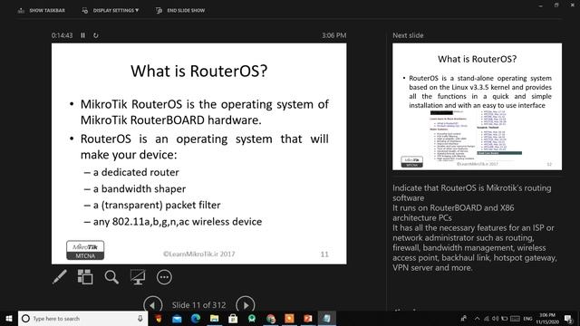 Learn MTCNA For Free-Session-02-Mikrotik History смотреть онлайн