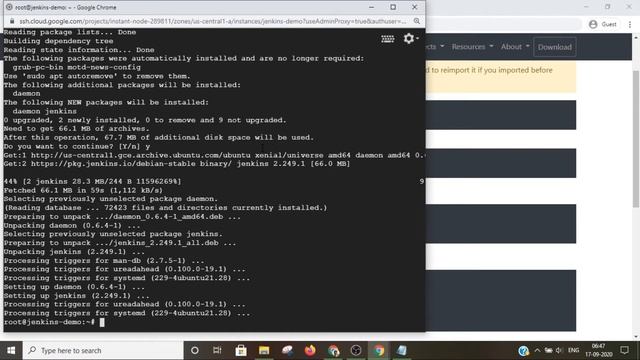 Install Jenkins on Ubuntu server using GCP смотреть онлайн