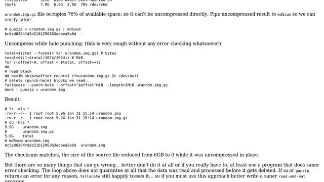 Unix & Linux: Decompress gzip file in place (3 Solutions!!) смотреть онлайн