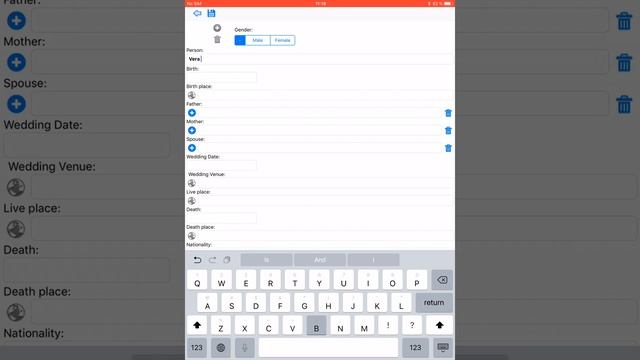 The Family Tree of Family for iOS/iPhone/iPad (first evaluation video) смотреть онлайн