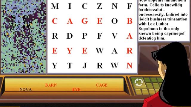 Superman Activity Center : Hidden Profiles (Windows game 1998) смотреть онлайн