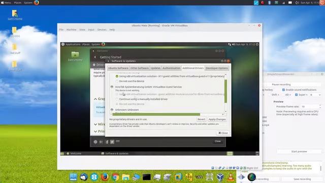 Installing Ubuntu MATE 17 04 Beta in Virtualbox смотреть онлайн