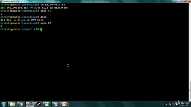 Shell Scripting | UNIX | LINUX | Tutorial | 5 Exit Status Value Concept & Examples смотреть онлайн