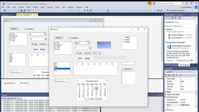 Project 6 - Introduction to Windows Forms Controls смотреть онлайн