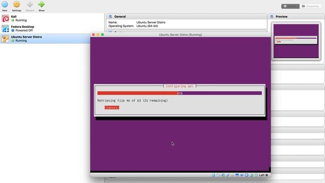 Installing Ubuntu Server on VirtualBox смотреть онлайн