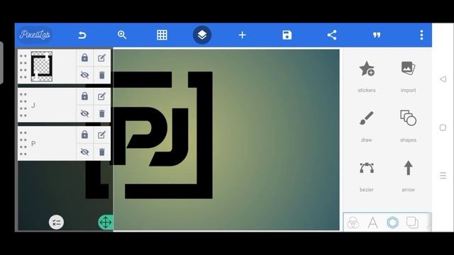 PJ LOGO DESIGN ll IN PIXELLAB ANDROID APP ll BY RK LOGO DESIGN смотреть онлайн