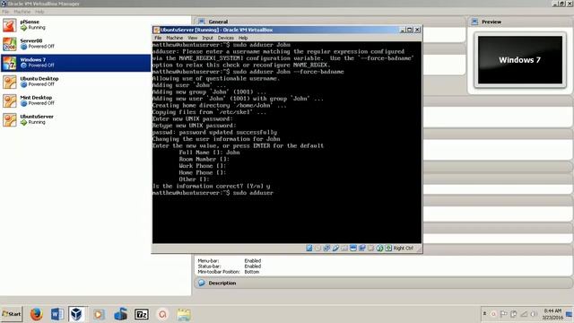 Ubuntu Web Server and User Accounts смотреть онлайн