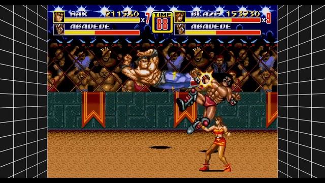 Sega Genesis Classics! Streets Of Rage 2 JP Version