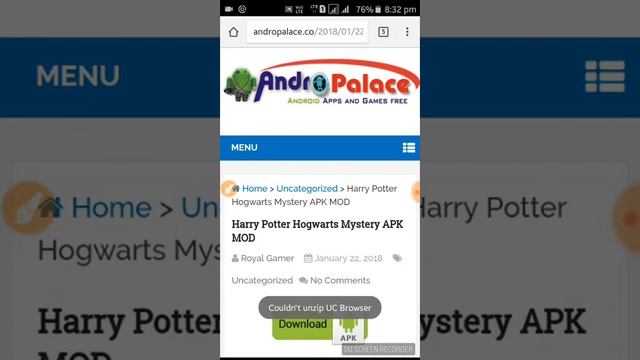 How to download Harry Potter Hogwarts mystery in our android phone смотреть онлайн