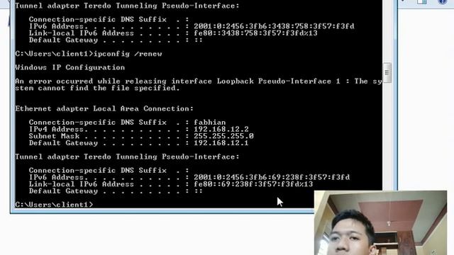 Praktikum permasalahan internet gateway (pengertian ipconfig hingga tracert pada CMD) смотреть онлайн
