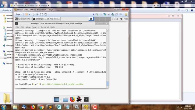 Installing VM Tools on Secploit смотреть онлайн