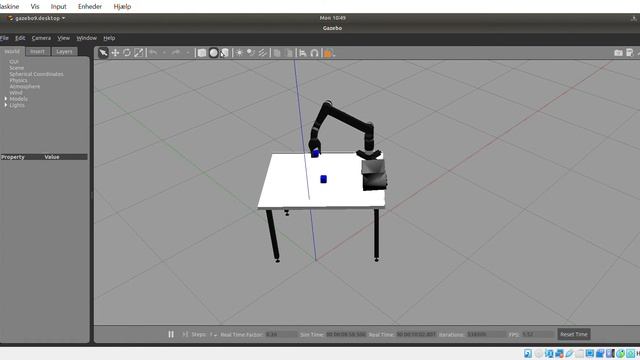 31390 - ROS - Mini project - Robot arm grapping cubes смотреть онлайн