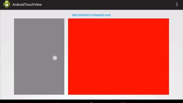 Custom View, detect touch to toggle color смотреть онлайн