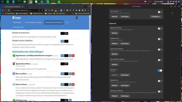 Gnome extensies gebruiken in een rolling release van Linux. смотреть онлайн