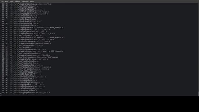 Building Linux 4.14.122 on a 32-CPU machine смотреть онлайн
