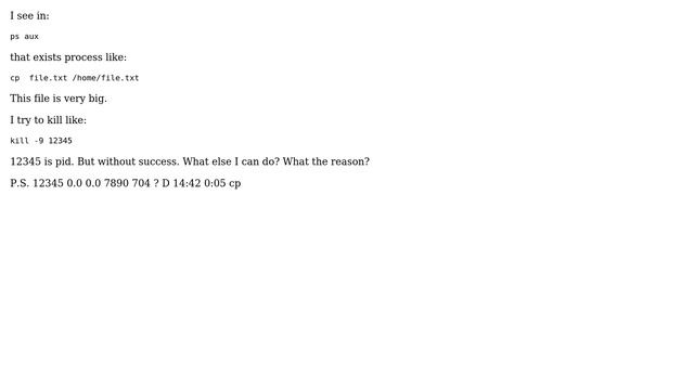 How kill cp in Linux? (2 Solutions!!) смотреть онлайн