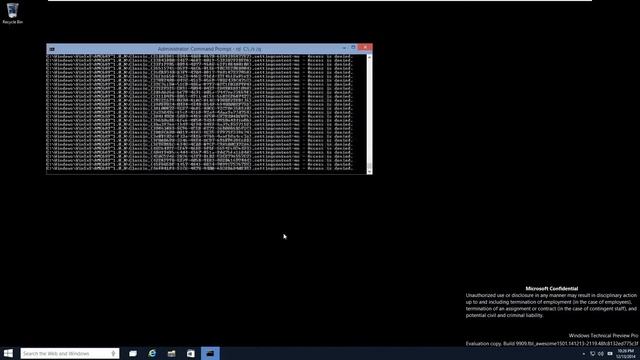Destroying Windows 10 Build 9909! смотреть онлайн
