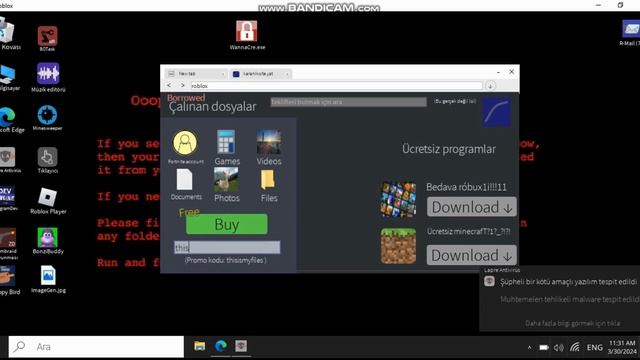 ROBLOX Windows 10 OS [Operating System] [SIM] OYNADIM BİLDİNİZ ROBLOX UN İÇİNDE ROBLOX OYNADIM YA смотреть онлайн