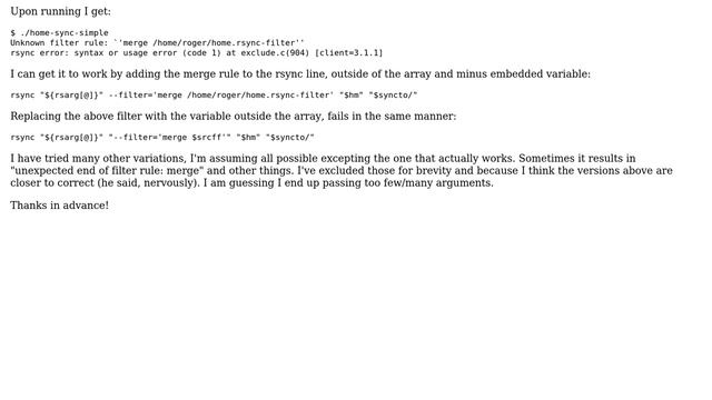 Unix & Linux: bash add value to array with embedded variable and single quotes смотреть онлайн
