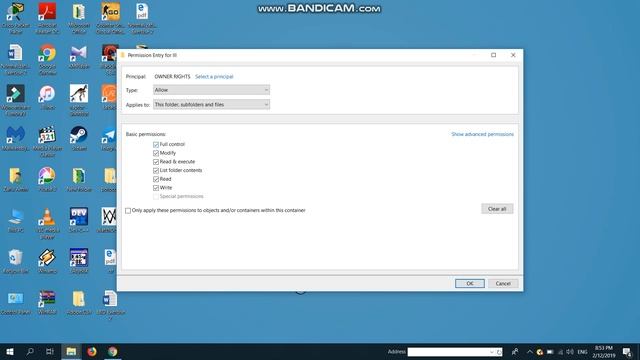 WINDOWS File and Folder Permissions смотреть онлайн