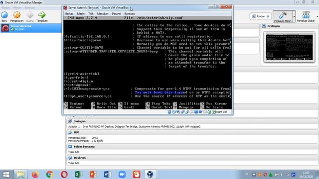 Instalasi Server Softswitch Asterisk Debian 9 part 1 смотреть онлайн
