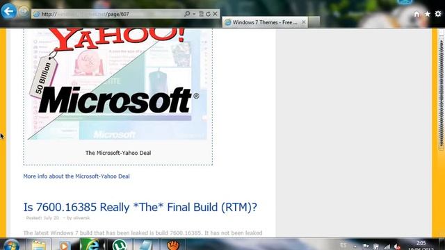 windows 7 temas pagina web hd смотреть онлайн