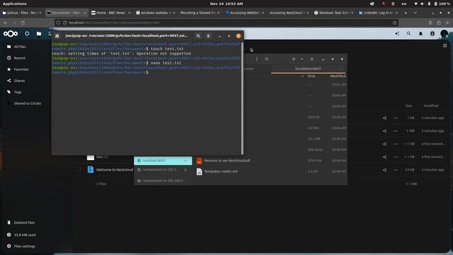 Using Nextcloud and WebDAV as a backup target смотреть онлайн