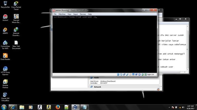 How To Konfiguration FTP server Debian 7 смотреть онлайн